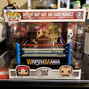 Bret Hart and Shawn Michaels Funko Pop! Moments: WWE